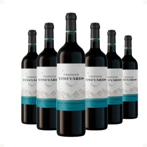 Kit 6 Vinhos Trapiche Vineyards Cabernet Sauvignon, Vinho Argentino, Uva Cabernet Sauvignon
