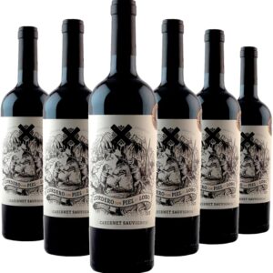 Kit 6 Cordero Con Piel de Lobo Cabernet Sauvignon, Vinho Argentino