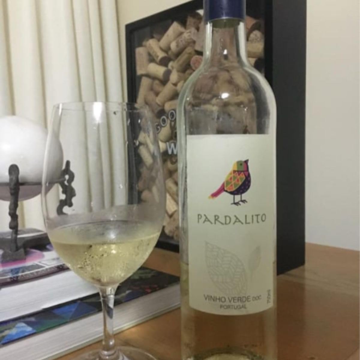 Kit 6 Vinho Verde Seco Português Pardalito DOC 750ml - Imagem 4