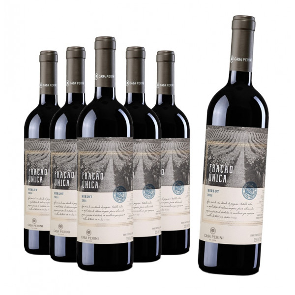 PACK Vinho Casa Perini Fração Única Merlot 750ml