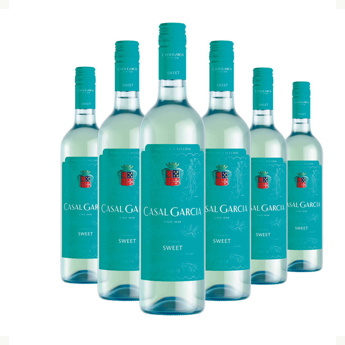 Kit 6 Casal Garcia Vinho Sweet Branco